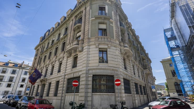 Le siège social de la banque Edmond de Rothschild à Genève. (archive)