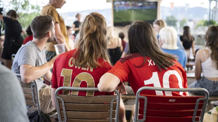 Bâle se prépare à accueillir un demi-million de fans dans les zones dédiées pour le match d'ouverture de l'Euro dames 2025 début juillet (archives).