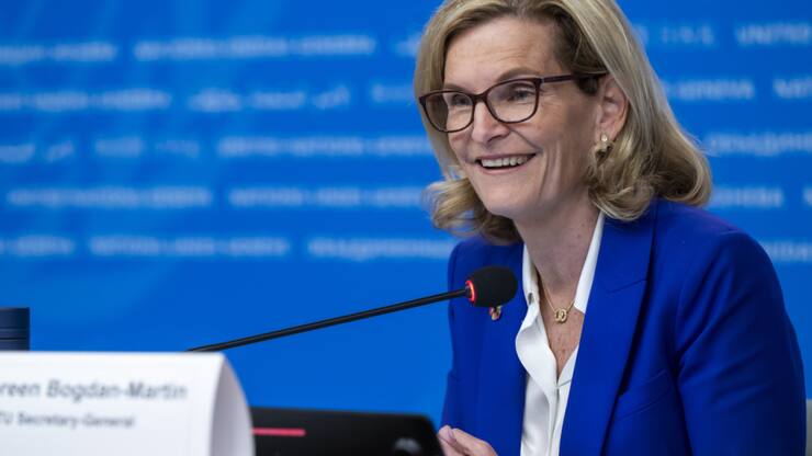 La secrétaire générale de l'Union internationale des télécommunications (UIT) Doreen Bogdan-Martin relaie des avancées des dispositifs des entreprises numériques liés au climat mais leur demande davantage d'efforts pour diminuer les émissions de gaz à effet de serre de ces entités (archives).