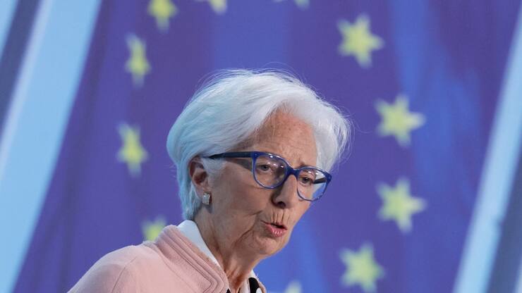 La Banque centrale européenne (BCE), présidée par Christine Lagarde, espère relancer la croissance économique de la zone euro (archives).