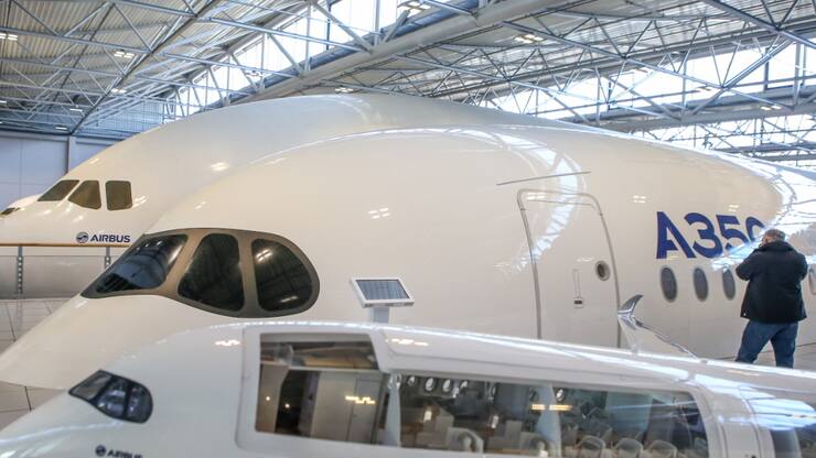 Les avions sont en attente de livraison en raison de difficultés dans les chaînes d'approvisionnement (archives).