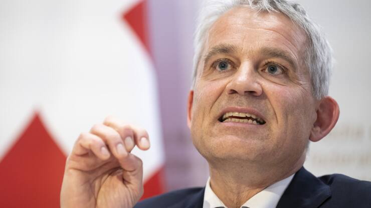 Pour Beat Jans, la clause de sauvegarde négociée dans les nouveaux accords avec l'UE et bien plus efficace que l'actuel système (archives).