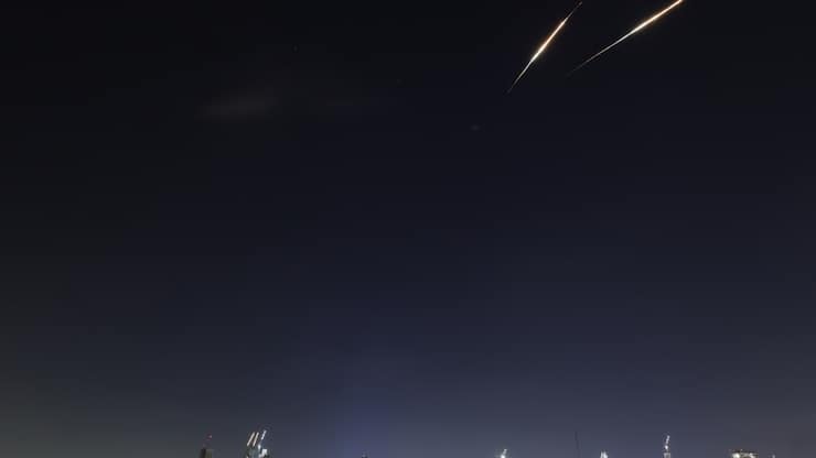 Des missiles balistiques iraniens ont été aperçus dans le ciel israélien au-dessus de Tel-Aviv.
