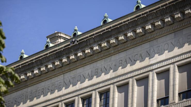 La Banque nationale suisse (BNS) est revenue à un taux directeur nul (archives).