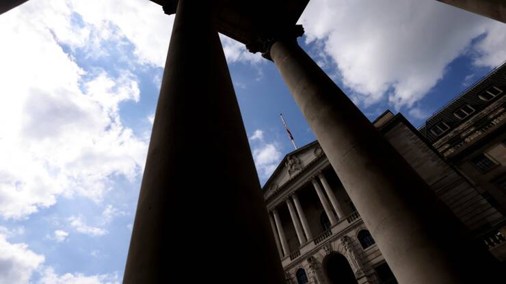 La Banque d'Angleterre a sans surprise maintenu son taux directeur à 4,25%. (archive)