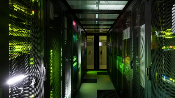 Les centres de données consomment beaucoup d'électricité, qui n'est pas toujours produite par des énergies renouvelables (archives).