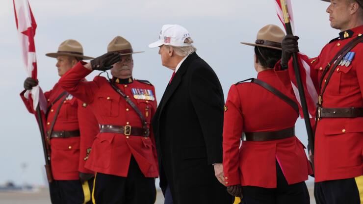 Donald Trump a dénoncé le projet de taxe canadienne sur les services numériques (archives).