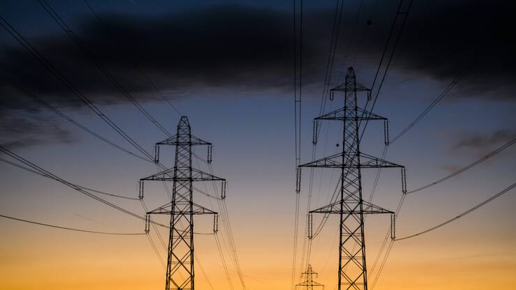 Une ligne à haute tension à Romanel (VD). (Image d'illustration)