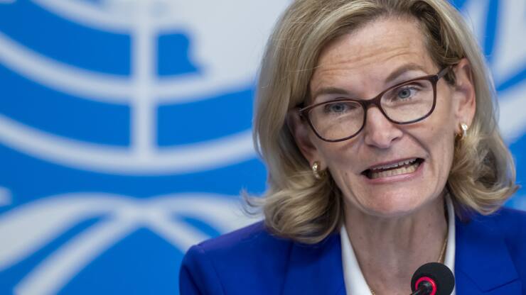 La secrétaire générale de l'Union internationale des télécommunications (UIT) Doreen Bogdan-Martin estime que son organisation n'est "pas immune" même si elle n'a pas affectée par les problèmes actuels de financement dans le système onusien (archives).