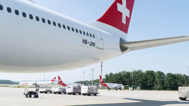 En moyenne, ce sont 57'000 passagers par jour qui seront transportés par Swiss au cours des prochaines semaines et 430 vols assurés quotidiennement. (archive)