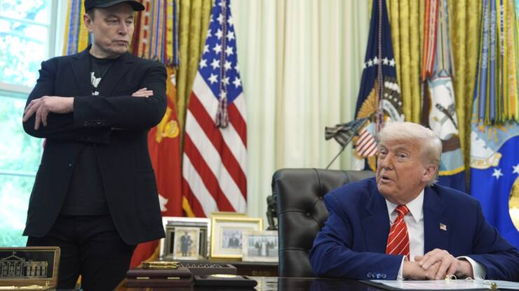 L'homme le plus riche du monde Elon Musk et le président américain Donald Trump ne regardent plus du tout dans la même direction.