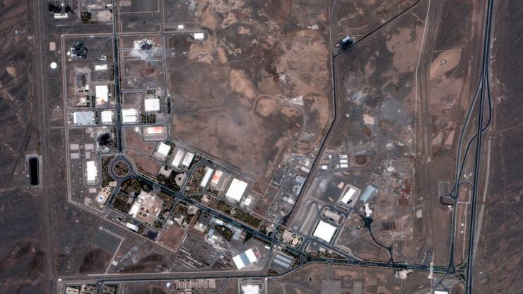 Les Etats-Unis ont bombardé le site souterrain d'enrichissement d'uranium de Fordo, au sud de Téhéran, et des installations nucléaires à Ispahan et Natanz (image) le 22 juin.