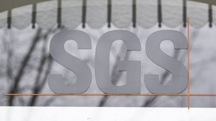 Sur les six premiers mois de l'année, le chiffre d'affaires de SGS a progressé de 2,6% en glissement annuel à 3,42 milliards de francs (archives).