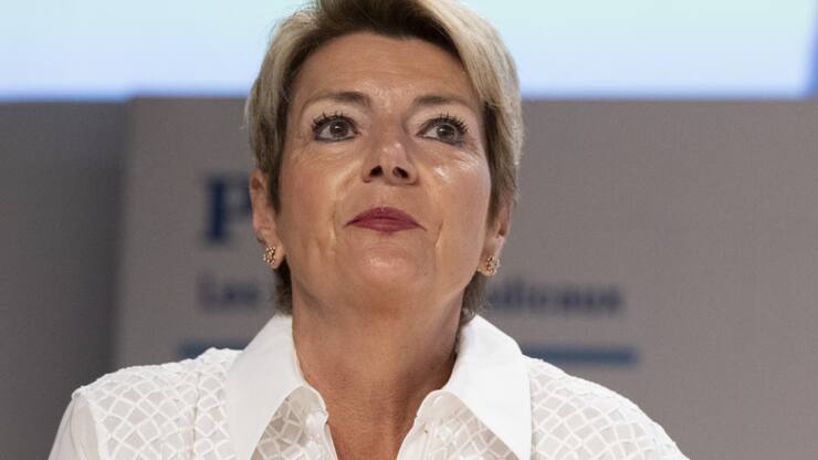 Pas d'accord entre la Suisse et les Etats-Unis sur les droits de douane, a annoncé jeudi soir la présidente de la Confédération Karin Keller-Sutter sur X. (archives)