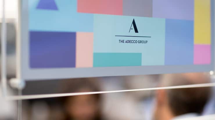 Le chiffre d'affaires du spécialiste du recrutement et du travail temporaire Adecco a diminué d'avril à juin de 1% à 5,78 milliards d'euros. (archives)