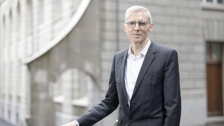 Les entrepreneurs helvétiques ont vu leur confiance se renforcer au mois de juillet. Ici, Hans Gersbach, codirecteur du KOF. (archive)