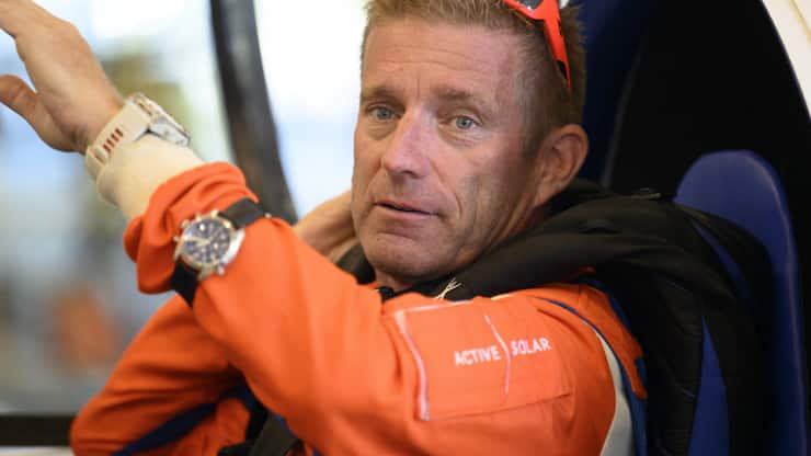 Le Neuchâtelois Raphael Domjan n'a toujours pas atteint son rêve: atteindre les 10'000 mètres d'altitude avec son prototype (archives).