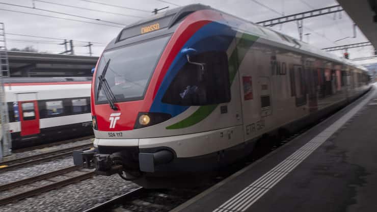 Les nouveaux ateliers CFF d'Arbedo-Castione serviront notamment à l'entretien des trains TILO (image d'illustration).