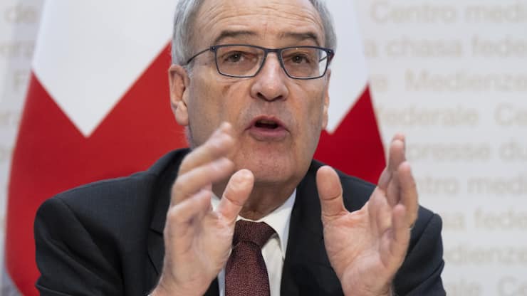 Guy Parmelin s'est rendu à Washington pour discuter des droits de douane américain (archives).