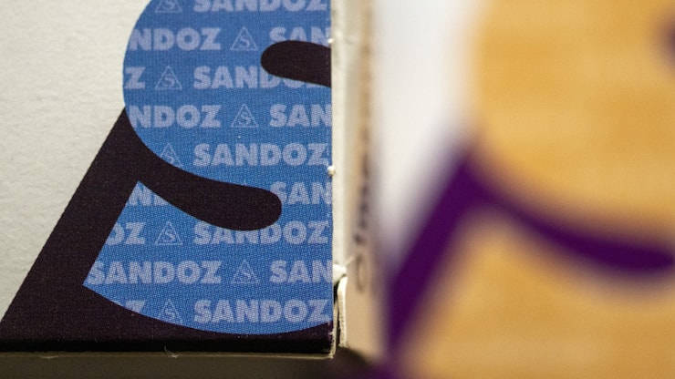 Sandoz pourra commercialiser sa version biosimilaire d'Eylea sur le marché américain au quatrième trimestre 2026, voire plus tôt (archives).