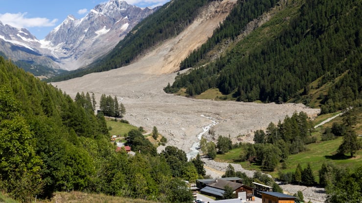 Le sinistre à Blatten a engendré d'importantes charges pour la compagnie d'assurance (archives).