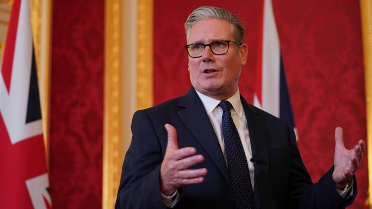 Le niveau élevé du déficit fragilise le Premier ministre britannique Keir Starmer. (archive)