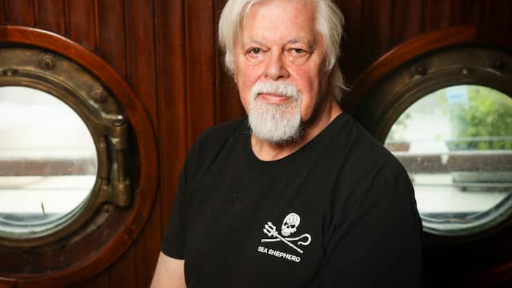 Le militant écologiste Paul Watson n'a pas reçu l'asile politique en France. (AP Photo/Thomas Padilla)