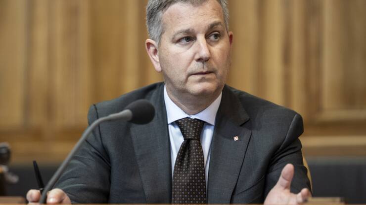 Le conseiller aux Etats Marco Chiesa (UDC/TI) demande une taxe de transit à travers la Suisse (archives).