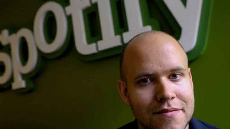 Daniel Ek, ici à l'image, a cofondé Spotify avec Martin Lorentzon en 2006 (archives).
