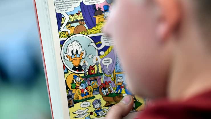 "On aimerait bien que les riches soient plutôt comme Picsou, cupides et colériques mais humains, plutôt que des transhumanistes avec un projet politique", souligne Jul, le scénariste français. (archives)