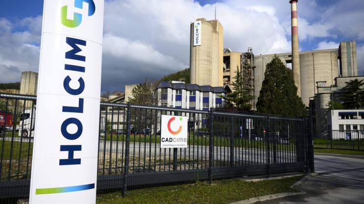 Holcim veut racheter la société Alkern, spécialisée dans le béton préfabriqué. Ici à Eclepens. (KEYSTONE/Laurent Gillieron)