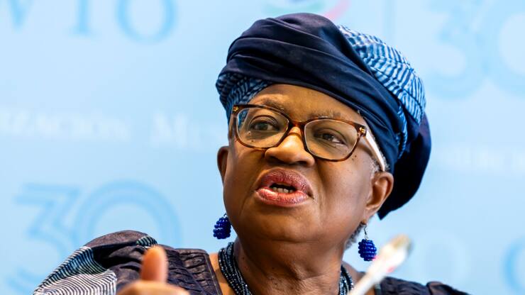 La directrice générale de l'Organisation mondiale du commerce (OMC) Ngozi Okonjo-Iweala est inquiète pour la situation l'année prochaine du commerce mondial.