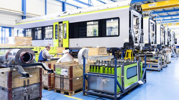 La transformation des trains de Stadler Rail est prévue entre 2027 et 2029 (archives).