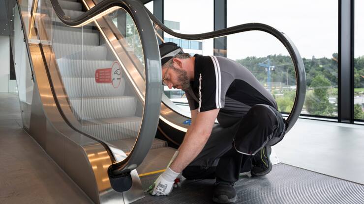 Le constructeur d'ascenseurs et d'escaliers mécaniques Schindler se désengage du marché coréen (archives).