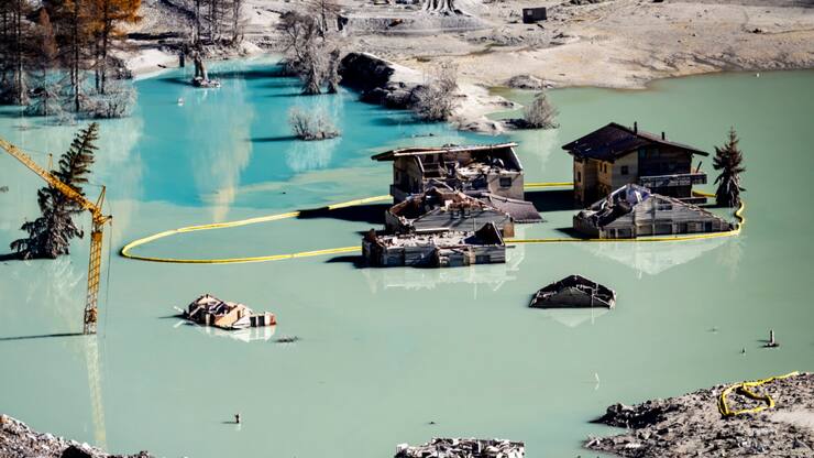 Depuis l'effondrement du glacier du Birch qui a dévasté le village de Blatten, près de 68 millions de francs de dons ont été récoltés (image d'archive).