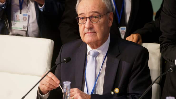 Lors de la réunion d'automne du FMI et de la Banque mondiale à Washington, Guy Parmelin a constaté une ambiance plutôt morose.