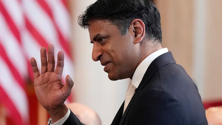 Novartis poursuit son implantation aux Etats-Unis. Ici, le patron de Novartis Vasant Narasimhan. (archive)