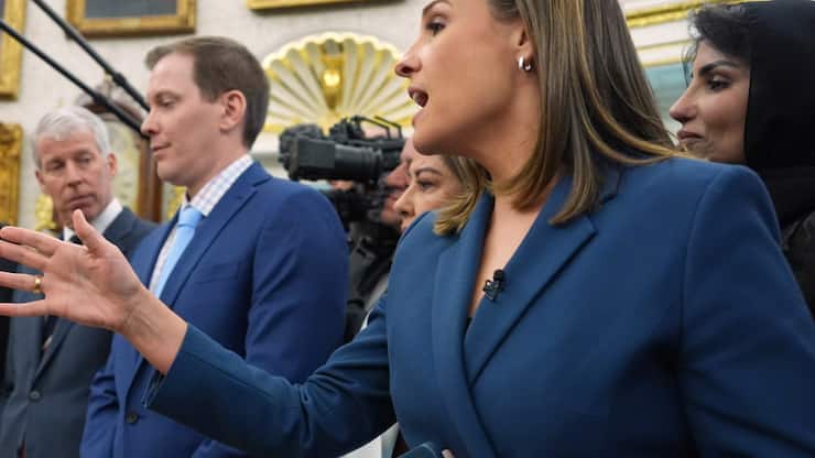 Les questions de la journaliste d'ABC News Mary Bruce ont particulièrement déplu à Donald Trump.