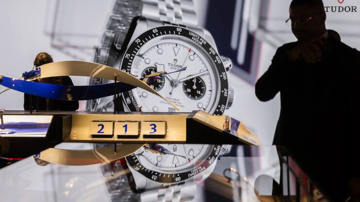 Les exportations de montres suisses aux Etats-Unis poursuivent leur recul marqué après l'introduction en août de droits de douane punitifs par le président américain Donald Trump. (archive)