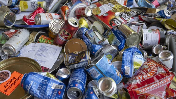 La collecte d'une canette en aluminium (0,33 l) permet d'éviter l'impact environnemental correspondant un trajet d'environ 4,7 kilomètres en vélo électrique (archives).