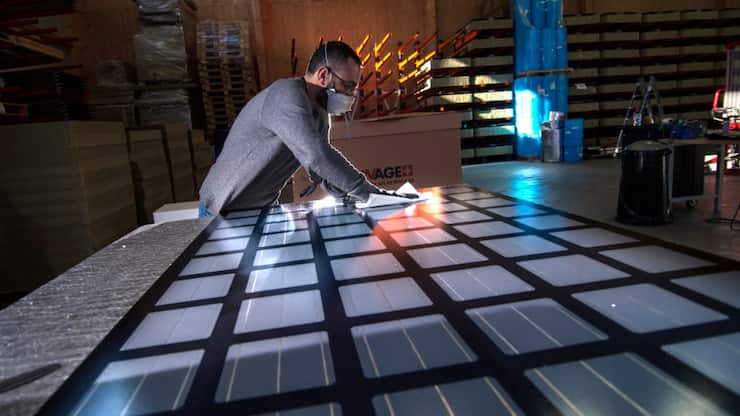 L'abaissement des droits de douane US laisse filtrer un rayon de soleil au travers d'un amoncellement de nuages sur la tête des PME exportatrices. (archive)