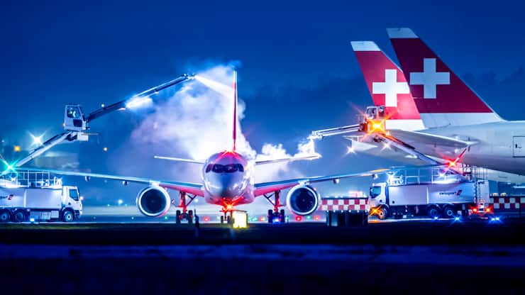 En raison des conditions météorologiques, Swiss a déjà dû annuler de nombreux vols depuis le début de l'année (image d'illustration).