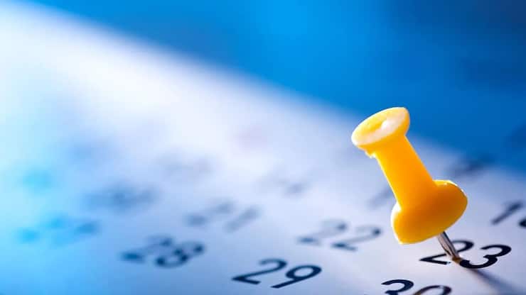 Pin calendrier
