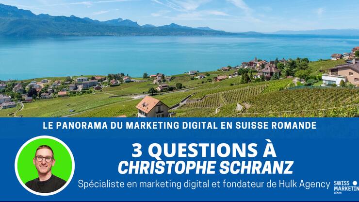 3 questions à Christophe Schranz