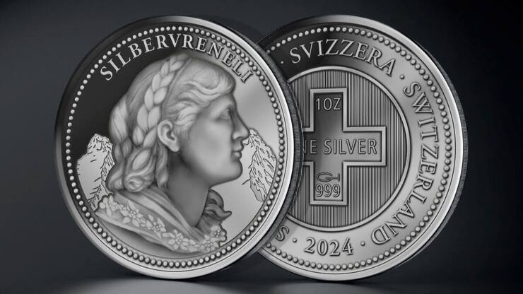 En mars 2023, la société alémanique Philoro lançait 100 cryptovrenelis avec une puce NFT