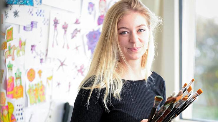 Luna Ribes, fondatrice de la marque d’accessoires de luxe du même nom.