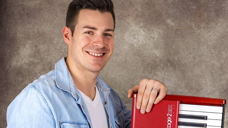 Norton Sonner, fondateur d'Impro Musique à Martigny.