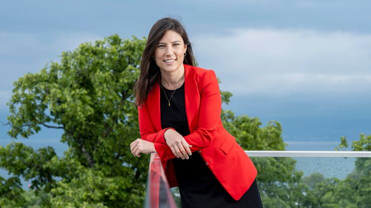 16.05.2023 - Tolochenaz - CEO Deborah Heintze " Lunaphore ".                                Photo Darrin Vanselow - Bilan 2023