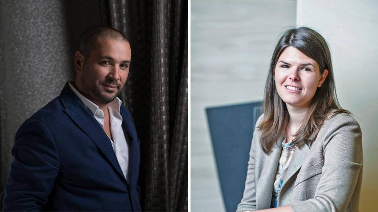 Cyril Halifi et Isabelle Harsch