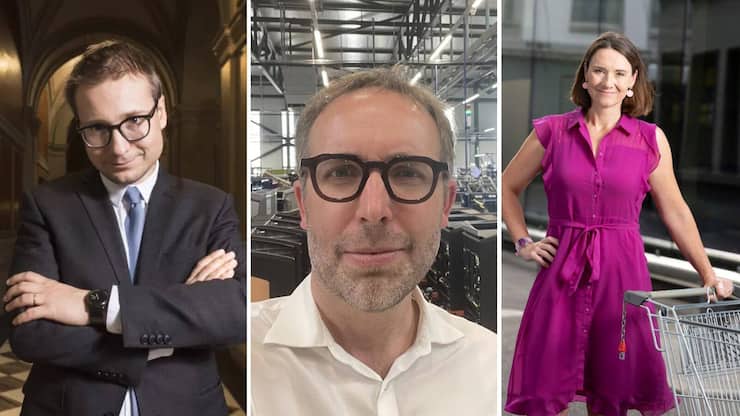 Philippe Nantermod, Sophie Michaud Gigon, Sylvain Jaccard